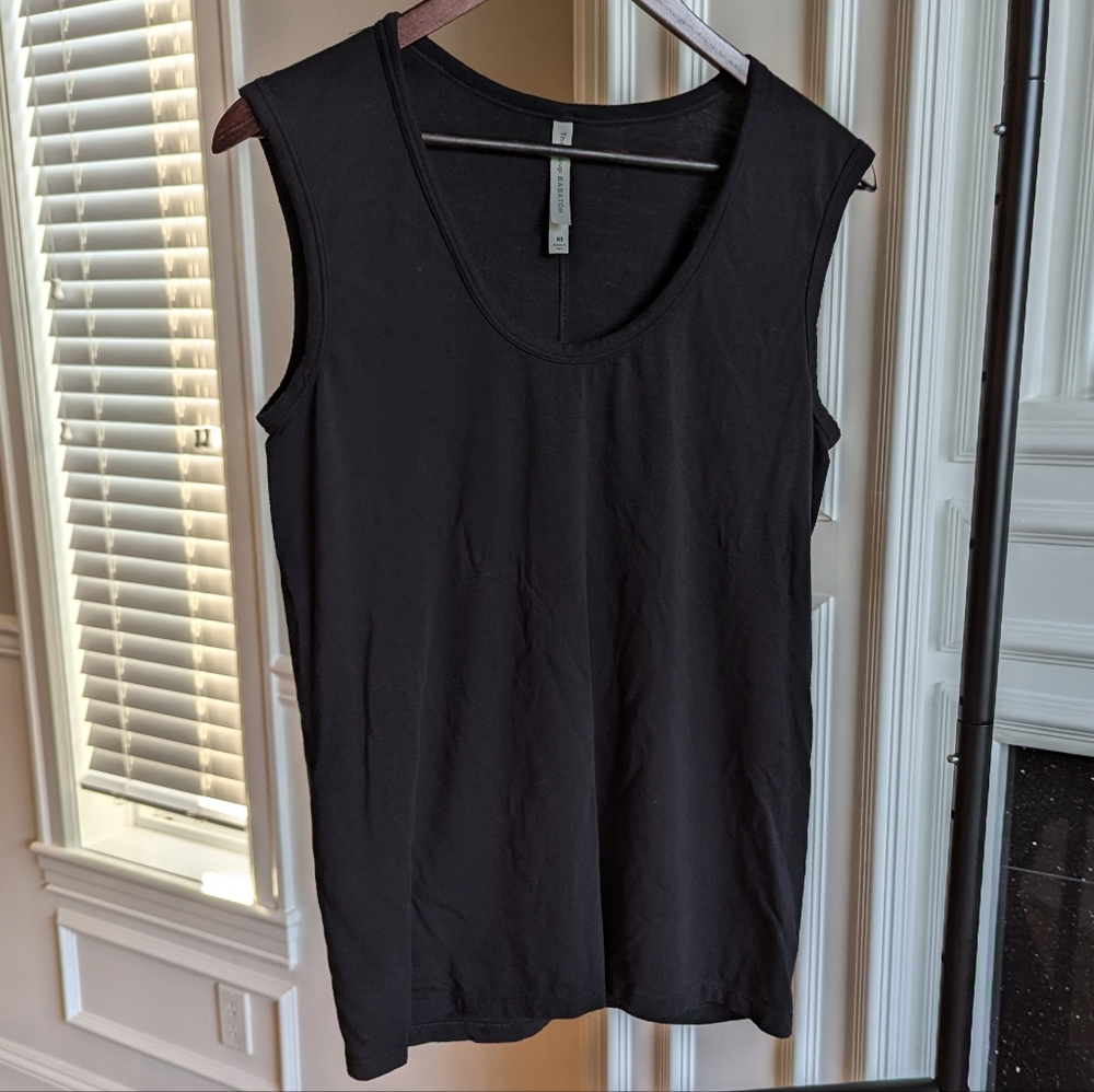 Black Babaton Sleeveless Top XS